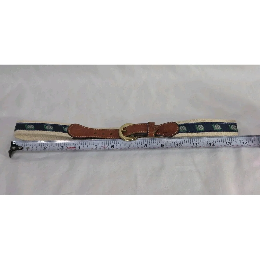 Turtle Canvas‎ Webbed Ribbon Belt Boy 26